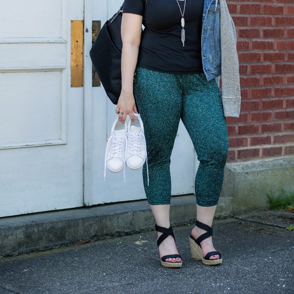 Lululemon Jet Crop (Slim) Luxtreme Forage Teal Sz 10 - Picture 8 of 11